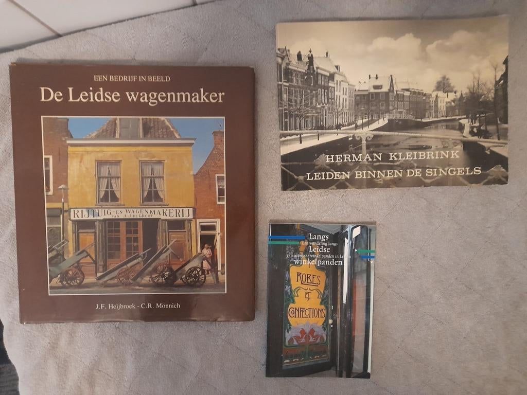 Leiden diverse boekjes, Boeken, Geschiedenis | Stad en Regio, Ophalen of Verzenden, Zo goed als nieuw
