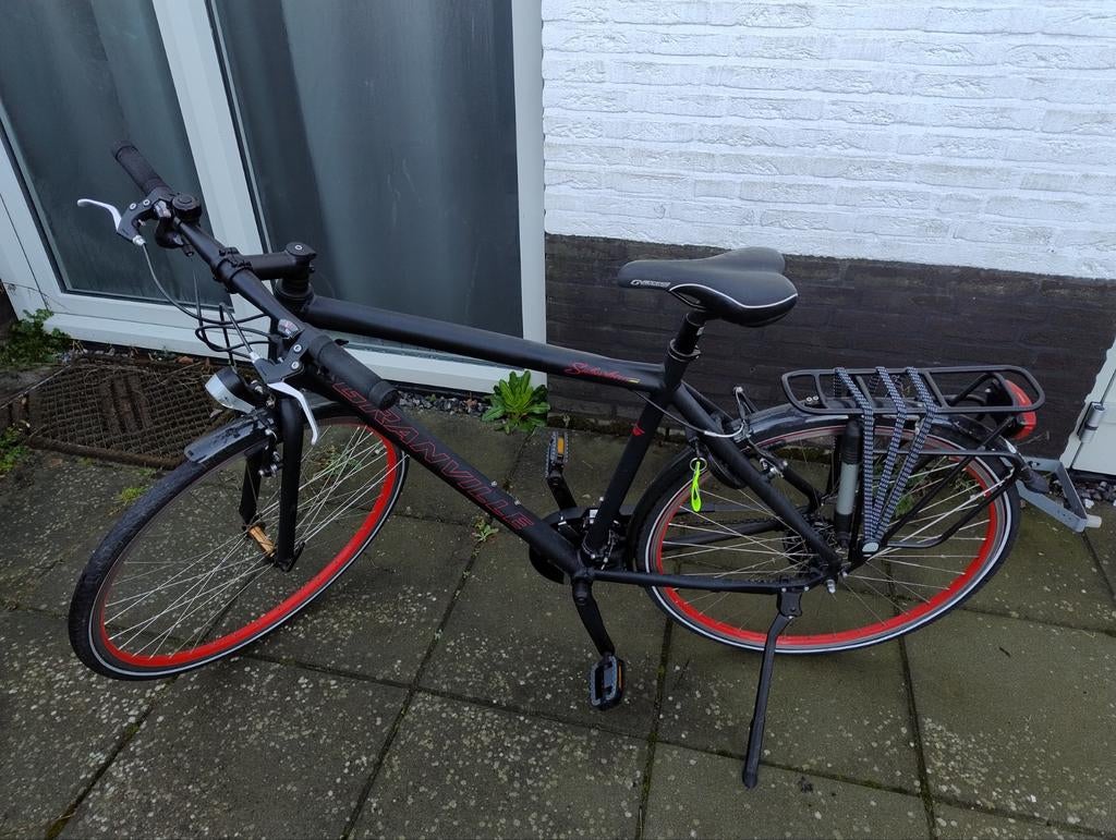 Stoere Granville Herenfiets 28 inch 21 versnellingen, Fietsen en Brommers, 28 inch, Zo goed als nieuw, Meer dan 20 versnellingen