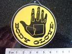 sticker body glove logo hand beenderen achtig, Verzenden, Zo goed als nieuw, Merk