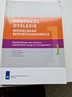 Protocol dyslexie middelbaar beroepsonderwijs, Ophalen of Verzenden, Zo goed als nieuw, Overige niveaus, Nederlands
