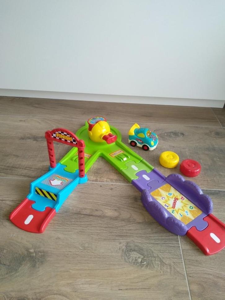 Toet Toet Lanceerbaan Deluxe, Kinderen en Baby's, Speelgoed | Vtech, Zo goed als nieuw, 2 tot 4 jaar, Ophalen of Verzenden