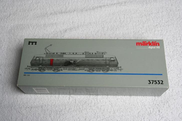 Marklin H0 37532 E-Lok BR 120.1 DB AG 'Teun Hocks'' Digitaal, Hobby en Vrije tijd, Modeltreinen | H0, Zo goed als nieuw, Locomotief