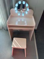 Mooie Petite Amelie kaptafel met spiegel, Ophalen, Minder dan 75 cm, Zo goed als nieuw, Voetruimte