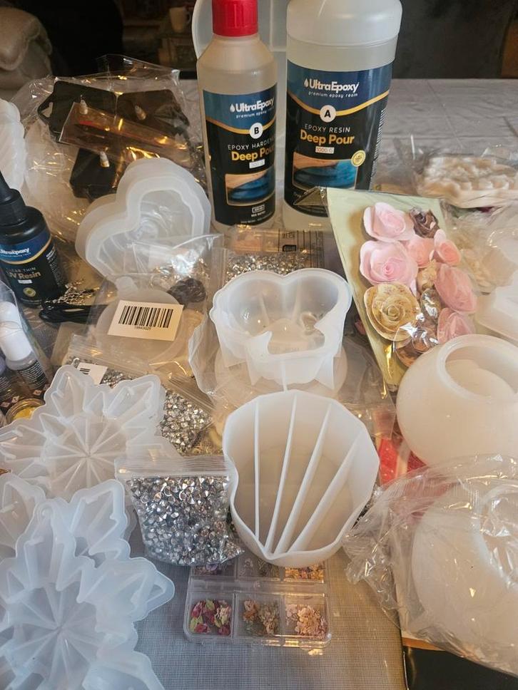 Epoxy spullen, Hobby en Vrije tijd, Knutselen, Nieuw, Materiaal, Ophalen of Verzenden