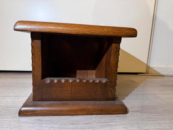 Antieke houten stoof / voetstoof, Antiek en Kunst, Antiek | Overige Antiek, Ophalen