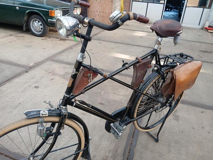 Junker kruisframe jaren 50 super staat, Fietsen en Brommers, Fietsen | Oldtimers, 59 cm of meer, Jaren '50, Ophalen of Verzenden