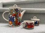 Theepot, suikerpot, melkkan Villeroy & Boch Acapulco Vintage, Ophalen, Zo goed als nieuw, Porselein