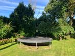 Gratis af te halen. Grote trampoline rond 4.30m diameter, Gebruikt, Ophalen