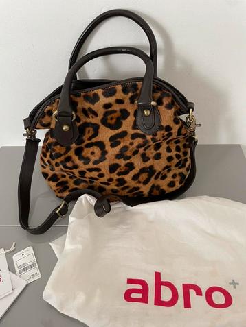 Abro - handtas - leopard print beschikbaar voor biedingen