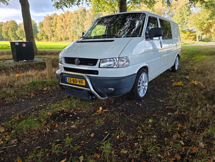 Volkswagen Transporter Bestel 2.5 TDI  212PK 2002, Auto's, Bestelauto's, Particulier, Airconditioning, Bluetooth, Centrale vergrendeling