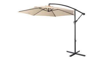 Zweefparasol - diameter 3 meter - beige / creme - nieuw beschikbaar voor biedingen