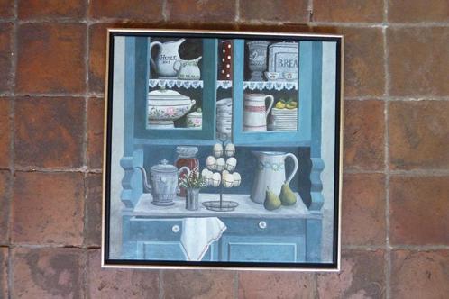 schilderij keukenkast Laetitia de Haas, Antiek en Kunst, Kunst | Schilderijen | Modern, Ophalen