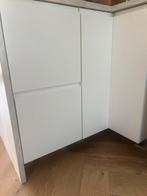 IKEA Voxtorp Hoekkeuken met Carousel, Huis en Inrichting, Keuken | Complete keukens, Ophalen, Wit, Hoekkeuken, Zo goed als nieuw