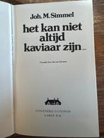Het kan niet altijd kaviaar zijn - Joh. M. Simmel, Boeken, Ophalen, Gelezen, Nederland