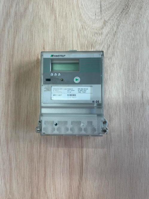 kamstrup. elektriciteitsmeter 3fase, Doe-het-zelf en Verbouw, Elektra en Kabels, Gebruikt, Overige typen, Ophalen of Verzenden