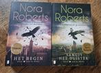 Boeken nora roberts van de bron 1 2 begin vanuit duister het, Ophalen of Verzenden, Zo goed als nieuw