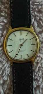 Monte horloge, Ophalen of Verzenden, Staal, Overige merken, 1960 of later
