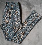 JANE LUSHKA travelstof broek panterprint maat S, Kleding | Dames, Broeken en Pantalons, Ophalen of Verzenden, Zo goed als nieuw