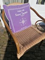 4 lila stoelkussens 'Port de Saint Tropez', Unique Living, Ophalen, Gebruikt, Overige kleuren, Vierkant