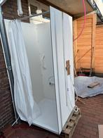 Nooddouche / tijdelijke douche 90 x 90 x 200 cm,  5 foto’s, Doe-het-zelf en Verbouw, Sanitair, Ophalen of Verzenden, Rvs, Douche