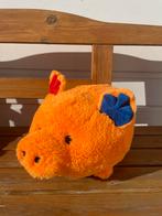 Funky piggy family oranje knuffel varken Willy, Ophalen of Verzenden