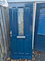 Hardhouten Voordeur - 88x210.5cm, Doe-het-zelf en Verbouw, Deuren en Horren, Ophalen, Gebruikt, 80 tot 100 cm, Buitendeur