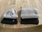 Twee sets jongensmutsen en shawls., Kinderen en Baby's, Kinderkleding | Mutsen, Sjaals en Handschoenen, Gebruikt, Setje, Ophalen of Verzenden