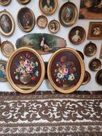 2 Olieverfschilderijen olieverf schilderij Stilleven k88 k89, Ophalen of Verzenden