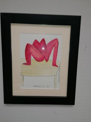 Klaas Gubbels origineel op papier beschikbaar voor biedingen