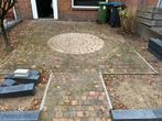 Gratis: Koppelstones, opsluitbandjes, tuincirkel!, Tuin en Terras, Ophalen, Gebruikt, Klinkers, 5 tot 10 m²