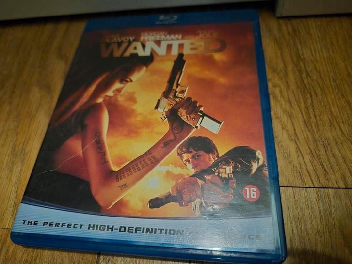 Wanted Blu-ray, Cd's en Dvd's, Blu-ray, Zo goed als nieuw, Tekenfilms en Animatie, Ophalen of Verzenden