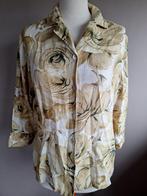 Nieuwe stretch blouse print van Linea V, maat M/40, Linea V, Ophalen of Verzenden, Nieuw, Maat 38/40 (M)
