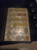 Munten boek bijna vol munten van over de hele wereld, Ophalen of Verzenden, Overige landen, Setje, Zilver