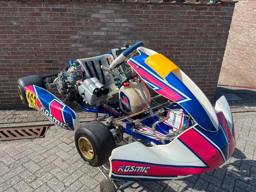 Kosmic Mercury R - OTK - Vortex RKZ - alfano 6 2T, Sport en Fitness, Karting, Zo goed als nieuw, Kart, Ophalen