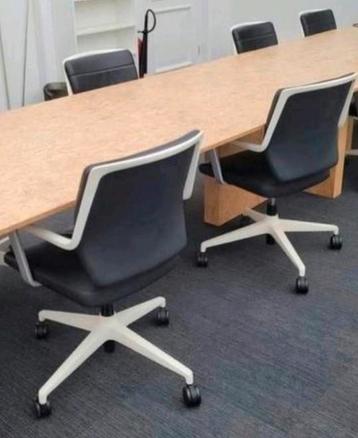 SEDES Bureaustoel 4 voor €240 leer op wielen zeer comfortabe beschikbaar voor biedingen