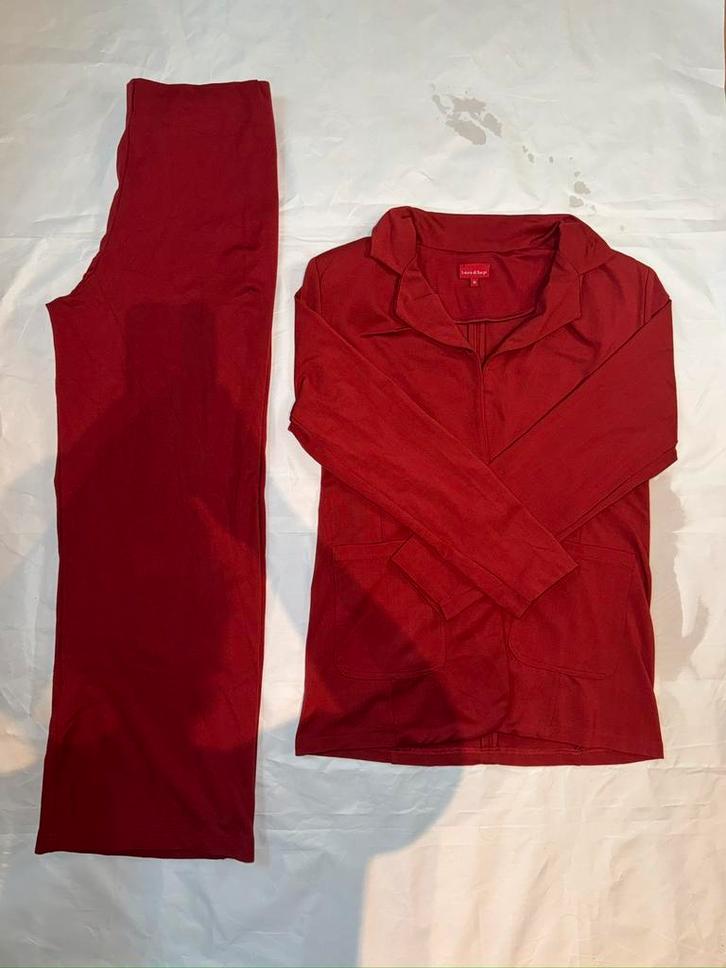Stijlvolle bordeauxrode set – Laura di Sarpi maat 40, Kleding | Dames, Dames-kledingpakketten, Zo goed als nieuw, Maat 42/44 (L)