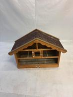 Vogelkooi voor aan de muur, Dieren en Toebehoren, Ophalen of Verzenden, Gebruikt, Hout, Vogelkooi