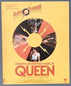 QUEEN 1980 originele ADVERTENTIE FLASH GORDON Freddie, Gebruikt, Ophalen of Verzenden, Poster, Artwork of Schilderij