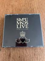 Simple minds, live in the city of light ( dubbel cd), Ophalen of Verzenden, 1980 tot 2000, Zo goed als nieuw