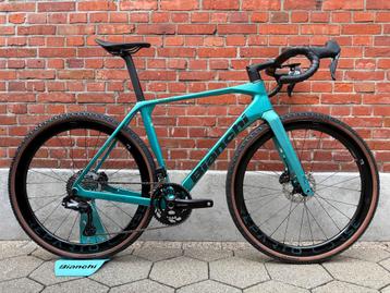 NiEUW! Bianchi Impulso RC Disc Gravel/Shimano GRX Di2/Maat M beschikbaar voor biedingen