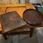 Gave oude dienbladen, Ophalen