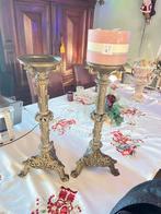 twee kerkkandelaars, Ophalen of Verzenden, Koper of Brons