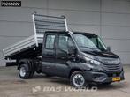Iveco Daily 35C21 3 zijdige Kipper Dubbel Cabine 210PK 3.0L, Auto's, Bestelauto's, Automaat, Stof, Euro 6, 4 cilinders