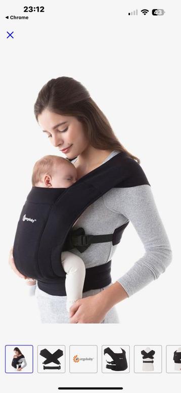 Ergobaby embrace draagzak beschikbaar voor biedingen