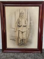 Duitse soldaat protret ww1, Verzamelen, Ophalen, Duitsland