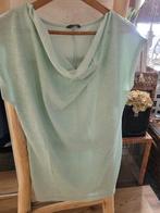 Mint ibiza kleurtje/ zacht glitter truitje/ shirtje M, Ophalen of Verzenden, Zo goed als nieuw, Groen, Korte mouw