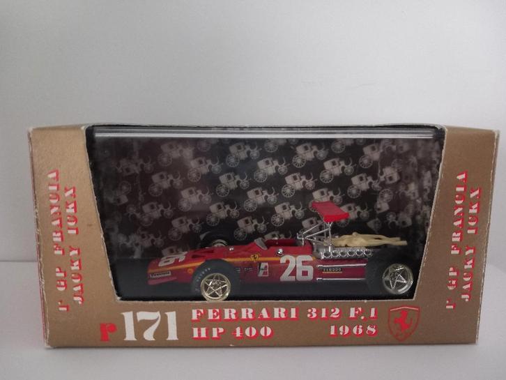 Brumm 1:43 Ferrari 312 F1 R171, Hobby en Vrije tijd, Modelauto's | 1:43, Zo goed als nieuw, Auto, Overige merken, Ophalen of Verzenden