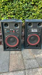 2 boxen, multimedia audio center Skytec, Ophalen, Gebruikt, 120 watt of meer