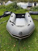 Quicksilver rubberboot inclusief 4pk buitenboordmotor, Watersport en Boten, Rubberboten, Ophalen, Aluminium, Quicksilver, Gebruikt