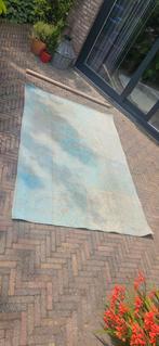vloerkleed 164x235cm kleur Grieksblauw, Ophalen, Gebruikt, Blauw, 150 tot 200 cm